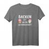 Damen T-Shirt Backen - Meine Leidenschaft Geschenk für Konditorin, Hobbybäckerin & Backfan zum Geburtstag