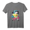 80er/90er Jahre Dabbing Einhorn Kostüm für Retro Party - Buntes Outfit im 80er Stil für Männer und Frauen