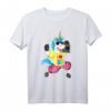 80er/90er Jahre Dabbing Einhorn Kostüm für Retro Party - Buntes Outfit im 80er Stil für Männer und Frauen
