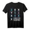 Stand Up For Science T-Shirt – Unterstütze die Wissenschaft gegen Verschwörungstheorien, Klimawandel & Flacherderei – Lustiges Geschenk für Nerds & Geeks