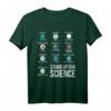 Stand Up For Science T-Shirt – Unterstütze die Wissenschaft gegen Verschwörungstheorien, Klimawandel & Flacherderei – Lustiges Geschenk für Nerds & Geeks