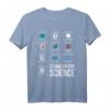 Stand Up For Science T-Shirt – Unterstütze die Wissenschaft gegen Verschwörungstheorien, Klimawandel & Flacherderei – Lustiges Geschenk für Nerds & Geeks
