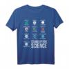 Stand Up For Science T-Shirt – Unterstütze die Wissenschaft gegen Verschwörungstheorien, Klimawandel & Flacherderei – Lustiges Geschenk für Nerds & Geeks