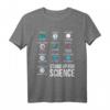 Stand Up For Science T-Shirt – Unterstütze die Wissenschaft gegen Verschwörungstheorien, Klimawandel & Flacherderei – Lustiges Geschenk für Nerds & Geeks