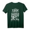 THW Wir kommen wenn die Feuerwehr nicht weiter weiß T-Shirt – Lustiges Ehrenamtliches Helfer-Shirt für Stammesführer & Unterstützer