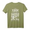 THW Wir kommen wenn die Feuerwehr nicht weiter weiß T-Shirt – Lustiges Ehrenamtliches Helfer-Shirt für Stammesführer & Unterstützer