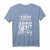 THW Wir kommen wenn die Feuerwehr nicht weiter weiß T-Shirt – Lustiges Ehrenamtliches Helfer-Shirt für Stammesführer & Unterstützer