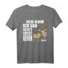 Ich kam sah und hatte Direkt keinen Bock mehr - Lustiges Bock T-Shirt für Büro, Home Office & Arbeitskollegen