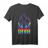 HapOwl Villains Ursula Diva Pride T-Shirt - Offizielles Disney Little Mermaid Merchandise für Fans und Pride Supporter