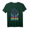 HapOwl Villains Ursula Diva Pride T-Shirt - Offizielles Disney Little Mermaid Merchandise für Fans und Pride Supporter