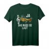 Lustiges Trompete T-Shirt - Ja Das Muss So Laut Trompeter Motiv für Musiker, Blasmusik & Geburtstagsgeschenke