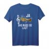Lustiges Trompete T-Shirt - Ja Das Muss So Laut Trompeter Motiv für Musiker, Blasmusik & Geburtstagsgeschenke