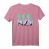 FCK NZS & AFD Retro Vintage Regenbogen T-Shirt gegen Rassismus & Faschismus - Protest und Demonstration Geschenk