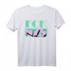 FCK NZS & AFD Retro Vintage Regenbogen T-Shirt gegen Rassismus & Faschismus - Protest und Demonstration Geschenk