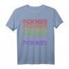 FCK NZS & AFD T-Shirt gegen Rassismus, Faschismus & Rechtsruck - Regenbogen Flagge Solidaritätsshirt für Demo & Protest
