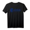 ESA Shirt mit European Space Agency Logo - Retro Vintage Raumfahrt T-Shirt als Geschenkidee für Weltraumfans und NASA Enthusiasten