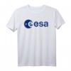 ESA Shirt mit European Space Agency Logo - Retro Vintage Raumfahrt T-Shirt als Geschenkidee für Weltraumfans und NASA Enthusiasten