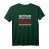 Lustiges Statement T-Shirt mit Spruch: 'Natürlich komme ich in die Hölle aber durch den Personaleingang' – Perfektes Geschenk für Freunde, Partner & Familie