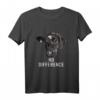 Pro Vegan No Difference Vegetarier Tierschutz Veganer Vegan T-Shirt – Unterstütze Tierwohl & Fleischerfreie Ernährung als Geschenk für Veganer & Tierfreunde