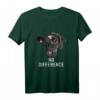 Pro Vegan No Difference Vegetarier Tierschutz Veganer Vegan T-Shirt – Unterstütze Tierwohl & Fleischerfreie Ernährung als Geschenk für Veganer & Tierfreunde