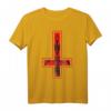 Baphomet Umgedrehtes Kreuz T-Shirt – Okkulter Satanismus, Goth & Metal Festival Outfit, Geschenkidee für Satanisten & Hexenliebhaber