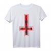 Baphomet Umgedrehtes Kreuz T-Shirt – Okkulter Satanismus, Goth & Metal Festival Outfit, Geschenkidee für Satanisten & Hexenliebhaber