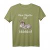 Esel Schlafshirt für Morgenmuffel - Lustiges Pyjama Nachthemd für Kinder, Mama & Papa als Geschenk zu Weihnachten oder Geburtstag