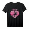 Ich Bin 8 Jahre Pferd Reiten Achter - Geburtstags T-Shirt für Pferdeliebende Mädchen zum 8. Geburtstag