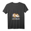 Damen Schlafshirt mit Schäfchen-Design – Gemütlicher Pyjama für Kinder & Erwachsene, Perfekt für Langschläfer und Morgenmuffel
