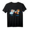 Fox Gamer Schlaf den ganzen Tag Spiel die ganze Nacht T-Shirt – Lustiges Kawaii Design, Perfekt als Geschenk für Gamer, Tierliebhaber & Retro-Fans