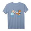 Fox Gamer Schlaf den ganzen Tag Spiel die ganze Nacht T-Shirt – Lustiges Kawaii Design, Perfekt als Geschenk für Gamer, Tierliebhaber & Retro-Fans