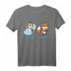Fox Gamer Schlaf den ganzen Tag Spiel die ganze Nacht T-Shirt – Lustiges Kawaii Design, Perfekt als Geschenk für Gamer, Tierliebhaber & Retro-Fans
