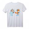 Fox Gamer Schlaf den ganzen Tag Spiel die ganze Nacht T-Shirt – Lustiges Kawaii Design, Perfekt als Geschenk für Gamer, Tierliebhaber & Retro-Fans
