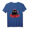 Katzen T-Shirt mit Lucifer Teufel Motiv – Süßes Katzenpfoten Satan Spruch Outfit für Katzenliebhaber, Mamas & Dämonen-Fans