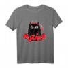 Katzen T-Shirt mit Lucifer Teufel Motiv – Süßes Katzenpfoten Satan Spruch Outfit für Katzenliebhaber, Mamas & Dämonen-Fans