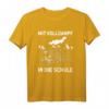 Mit Volldampf in die Schule - Lustiges Zug Einschulung T-Shirt für Erstklässler und Zug Fan Kinder