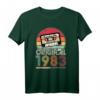 1983 Jahrgang Geburtstag Retro Vintage Herren Damen Geschenk T-Shirt – Lustiges Geschenk zum 39. Geburtstag mit Kassette für Originale Legenden