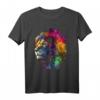 Buntes Löwen Kunstwerk Tier T-Shirt – Perfekt für Tierliebhaber, Freunde & Familie, ideal als Geschenk