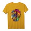 Buntes Löwen Kunstwerk Tier T-Shirt – Perfekt für Tierliebhaber, Freunde & Familie, ideal als Geschenk