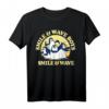 HapOwl T-Shirt mit Penguins Smile And Wave Sunset Text - Offiziell lizenziertes Geschenk für den besonderen Tag