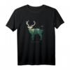 Preserve & Protect Umweltschutz Hirsch Silhouette T-Shirt – Unterstütze den Klimaschutz und Naturschutz mit diesem Statement-Shirt