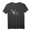 Preserve & Protect Umweltschutz Hirsch Silhouette T-Shirt – Unterstütze den Klimaschutz und Naturschutz mit diesem Statement-Shirt