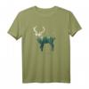 Preserve & Protect Umweltschutz Hirsch Silhouette T-Shirt – Unterstütze den Klimaschutz und Naturschutz mit diesem Statement-Shirt
