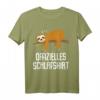 Lustiges Faultier Schlafshirt für Langschläfer und Morgenmuffel – Perfektes Geburtstagsgeschenk für Damen, Herren und Teenager