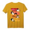 HapOwl Penguins Name Panels Poster T-Shirt – Personalisierte Geschenkidee für Fans & Jubilare