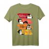 HapOwl Penguins Name Panels Poster T-Shirt – Personalisierte Geschenkidee für Fans & Jubilare