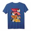 HapOwl Penguins Name Panels Poster T-Shirt – Personalisierte Geschenkidee für Fans & Jubilare