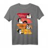 HapOwl Penguins Name Panels Poster T-Shirt – Personalisierte Geschenkidee für Fans & Jubilare