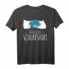 Offizielles Hai Schlafshirt – Bequemes Schlafanzug-Shirt für Hai-Liebhaber, Morgenmuffel & Bettfans, Perfekt als Geschenk zu Weihnachten, Geburtstag & Muttertag