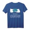 Offizielles Hai Schlafshirt – Bequemes Schlafanzug-Shirt für Hai-Liebhaber, Morgenmuffel & Bettfans, Perfekt als Geschenk zu Weihnachten, Geburtstag & Muttertag